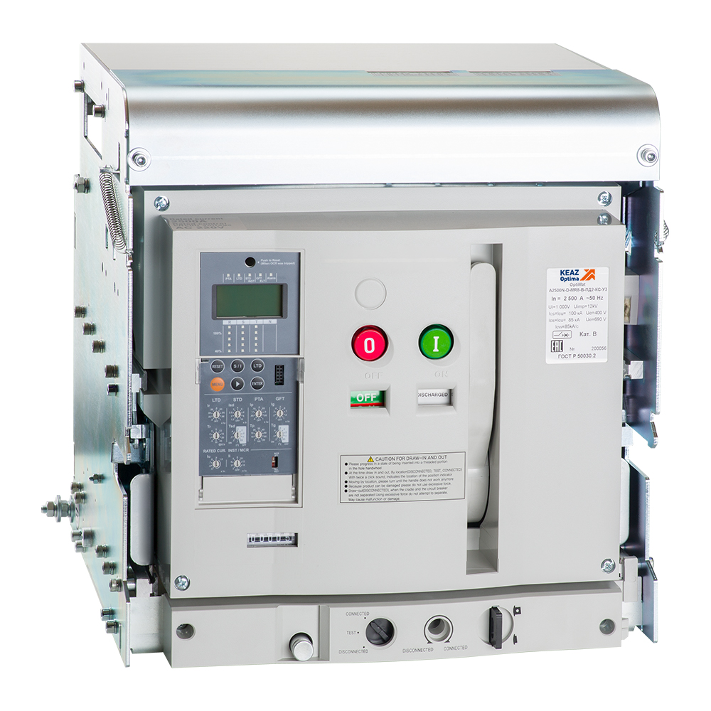 Выключатель автоматический OptiMat A-3200-S4-3P-100-D-MR8.0-B-C0000-M0-P03-S1-07
