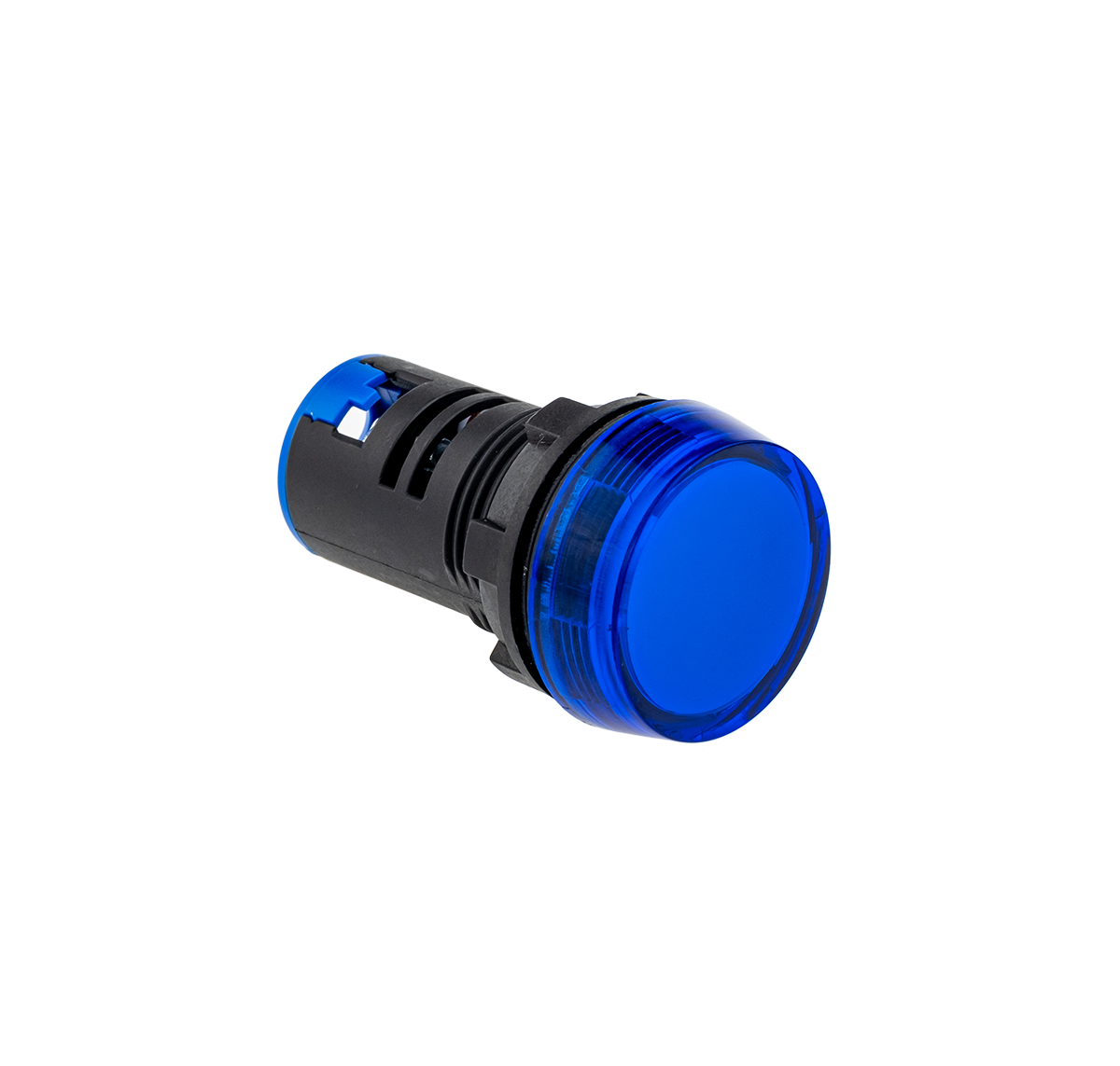 Сигнальная LED лампа, синий, 110V AC/DC IP65