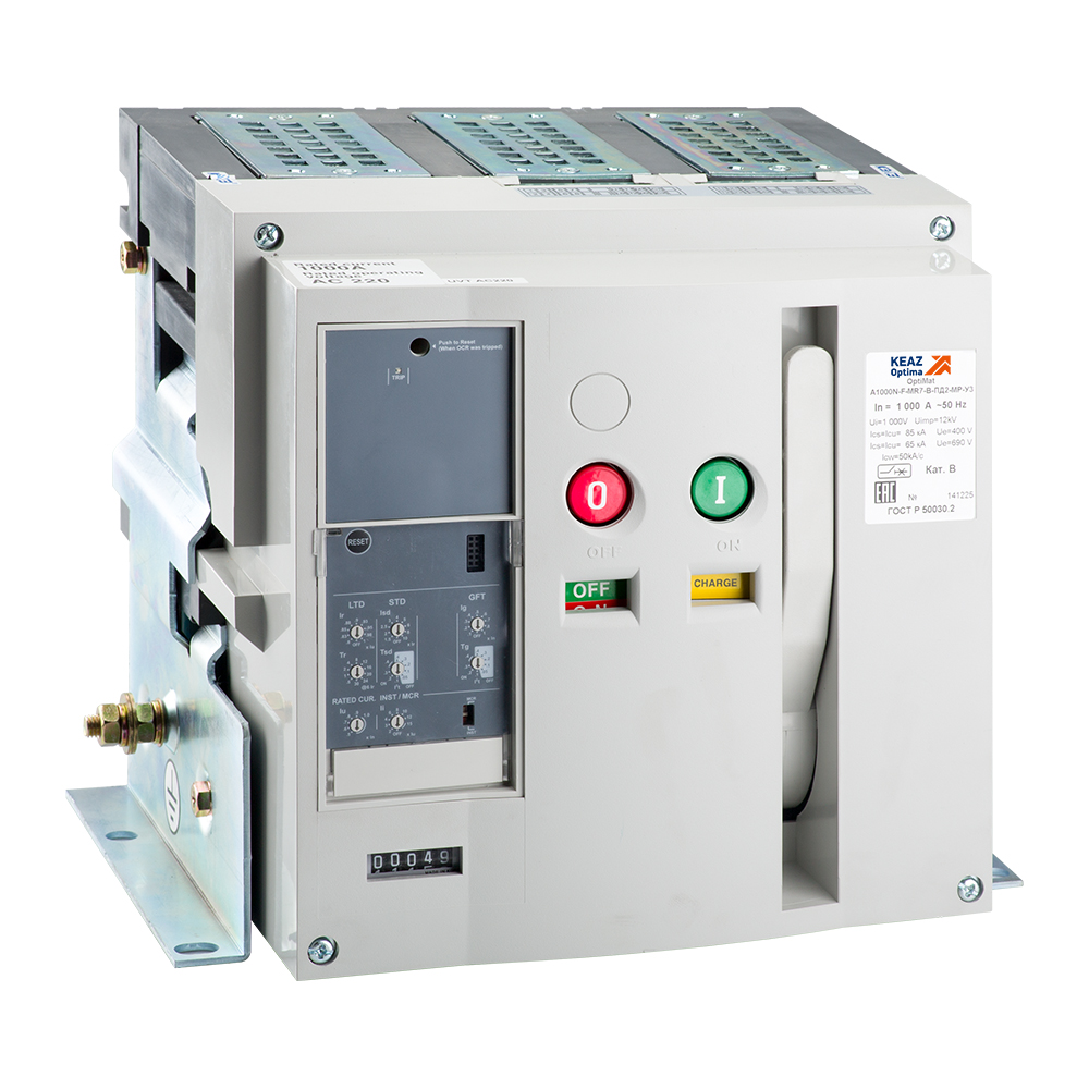 Выключатель автоматический OptiMat A-800-S2-3P-85-F-MR7.0-B-C2200-M2-P02-S1-03