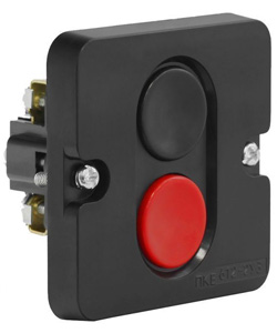 ПКЕ 622 У2, 10А, 660В, чёрный и красный цилиндр, в нишу, IP54  (ЭТ)