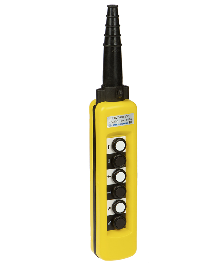 ПКТ-60 У2, IP65, вверх, вниз, влево, вправо, вперёд, назад, 6NO  (ЭТ)