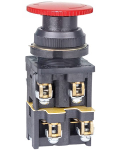КЕ-022 У3 исп.9, красный, 3р, гриб без фиксации, IP40, 10А, 660В, выключатель кнопочный (ЭТ)