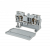Заглушка торцевая 4 мм², серая (уп. 20 шт.)