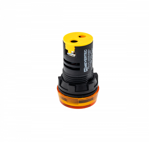 Сигнальная LED лампа, желтый, 110V AC/DC IP65