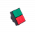 Головка двойной кнопки, плоский толкатель