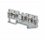 Клемма пружинная четырехпроводная,  4 мм², серая