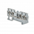 Клемма пружинная четырехпроводная,  2.5 мм², серая