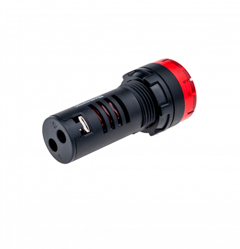 Звонок с подсветкой 80дБ, 24V AC/DC